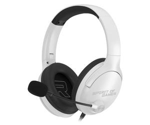 Spirit of Gamer Auricular Pro H4 blanco con micrófono