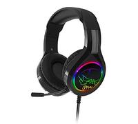 Spirit Of Gamer Casque Micro pour Gamer Pro-H8 - Conector multiplaca para PC, PS4 y Xbox Prise (3,5 mm), Color Rojo