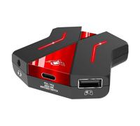 SPIRIT OF GAMER - Adaptador Teclado y Ratón - Compatible Con Mandos De PS4/PS3/SWITCH/XBOX - Convertidor de Consolas De Videojuegos - Juega Con Teclado Y Ratón Con El CROSSGAME 2 - Prise Jack incluido