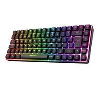 Spirit Of Gamer | Teclado Gaming Bluetooth Inalámbrico | Layout Español QWERTY | Keyboard TKL Compacto 65% | Teclas Semi-Mecanico Incluyendo 25 Anti-Ghosting | Compatible con PC, Teléfono y Tablet