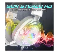 Spirit of Gamer - MIC-EH40BK Auriculares Alámbrico Diadema Llamadas/Música Blanco