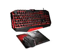 spirit of gamer pack teclado+ rato+ alfombrilla