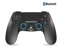 SPIRIT OF GAMER - Playstation® 4 Joystick PGP Bluetooth Mandos Gamepad Black - Inalámbrico - Controlador con Conector Jack de 3.5 mm - Recargable por USB - 12 Horas en Espera - Almohadilla Central