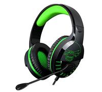 Auriculares gaming con micrófono spirit of gamer pro-h3 xbox edition/ jack 3.5/ verdes