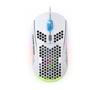 Spirit of gamer - pro m4 artic, ratón gaming rgb con cable 12800 dpi,
