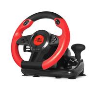 Spirit of gamer race wheel pro 1 negro, rojo usb volante + pedales ana