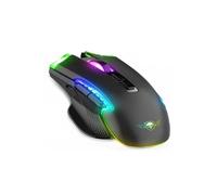 SPIRIT OF GAMER - Ratón Gaming Inalambrico Recargable Elite M70 - 8 Botones Programables - Retroiluminación RGB Personalizable - Raton Ergonomico con Apoyo para El Pulgar - Sensor Óptico 4800 DPI