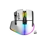 Ratón Spirit of Gamer PRO M5 Artic Wireless 8000DPI 8 Botones Blanco Iluminación RGB