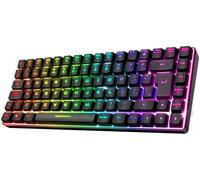 Spirit Of Gamer | Teclado Gaming Bluetooth Inalámbrico | Layout Español QWERTY | Keyboard TKL Compacto 65% | Teclas Semi-Mecanico Incluyendo 25 Anti-Ghosting | Compatible con PC, Teléfono y Tablet