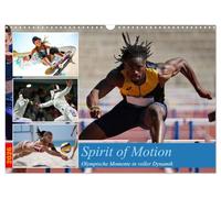 Spirit of Motion (Wandkalender 2026 DIN A3 quer), CALVENDO Monatskalender: Sportlerinnen und Sportler in Aktion