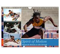 Spirit of Motion (Wandkalender 2026 DIN A4 quer), CALVENDO Monatskalender: Sportlerinnen und Sportler in Aktion