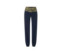 SPIRIT OF OM Pantalones de yoga Bali para mujer azul oscuro | M