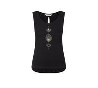 SPIRIT OF OM Tank de yoga Vahita para mujer negro | S