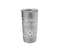 Spirit of Scotland Claymore Slàinte Mhath Label for Darks Vaso térmico de acero inoxidable de doble pared