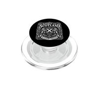 Spirit of Scotland Lion Rampant Slainte Mhath Label PopSockets PopGrip para MagSafe