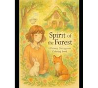 Spirit of the Forest: A Dreamy Cottagecore Coloring Book: 30+ Pages of Whimsical Forest Houses, Cute Girls, Magical Pets & Cozy Aesthetic Scenes