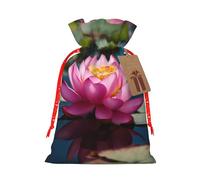 Spirit Of The Lotus - Bolsas de regalo con cordón para regalo de temporada, celebraciones, ecológicas, embalaje de regalo de vacaciones