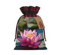Spirit Of The Lotus - Bolsas reutilizables con cordón para regalo, para cumpleaños, bodas, reuniones familiares