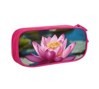 Spirit of The Lotus - Estuche para lápices, cosméticos, herramientas de arte, suministros para estudiantes, profesores, uso versátil, Pink, Talla única, Juego de mochila escolar
