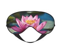 Spirit of The Lotus - Máscara de ojos transpirable para viajes al aire libre, camping, meditación, yoga
