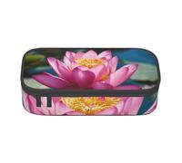 Spirit of The Lotus Print - Estuche grande para lápices, organizador de papelería, escuela, universidad, negocios, viajes