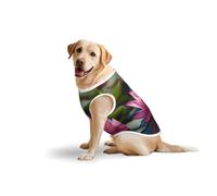 Spirit Of The Lotusprint - Camiseta sin mangas para mascotas, tamaño mediano y grande, para jugar al aire libre, en casa