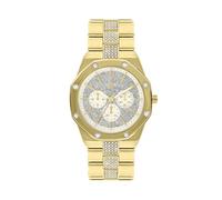Spirit - Reloj de pulsera para mujer chapado en oro con múltiples esferas