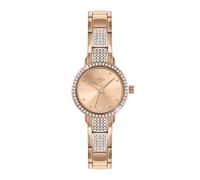 Spirit - Reloj de pulsera y caja chapada en oro rosa para mujer