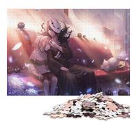 Spirited Away Puzzle 1000 Piezas Adultos Juego De Rompecabezas Cumpleaños Educational Game para Decoración del Hogar Relajación Y Sabiduría 1000pcs (75x50cm)