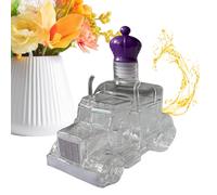 Spirits Bottle - Decantador de alcohol con diseño de camión | Decantador creativo de whisky y vino para bar en casa | Contenedor de almacenamiento de decoración artística para hombres, coleccionistas