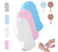 Spirittion Magic Super Soft Exfoliating BathSponge, Lilyrhyme Magic Exfoliating Bath Sponge, Reusable 3D Super Soft Body Scrubber, Remover Dead Skin for People of All Ages (K)