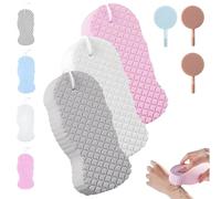 Spirittion Magic Super Soft Exfoliating BathSponge, Lilyrhyme Magic Exfoliating Bath Sponge, Reusable 3D Super Soft Body Scrubber, Remover Dead Skin for People of All Ages (M)