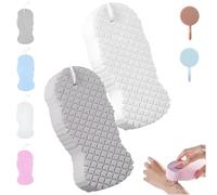 Spirittion Magic Super Soft Exfoliating BathSponge, Lilyrhyme Magic Exfoliating Bath Sponge, Reusable 3D Super Soft Body Scrubber, Remover Dead Skin for People of All Ages (G)