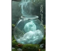 Spiritual 2026 journal Magical witchy, spiritual journal with enchanted moon & crystals: 150 pages, 6x9 inch, ruled, with space for own notes, undated , one of many from the series