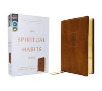 Spiritual Habits Bible: Niv, Tan, Red Letter, Comfort Print: Learn to Live a Gospel-centered Life