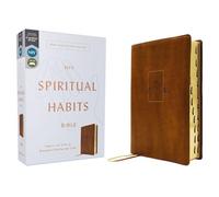 Spiritual Habits Bible: Niv, Tan, Red Letter, Thumb Indexed, Comfort Print: Learn to Live a Gospel-centered Life