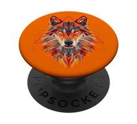 SPIRITUAL SYMBOLS AND SACRED GEOMETRY, a colorful WULF PopSockets PopGrip Intercambiable