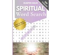 Spiritual Word Search: A Calming Puzzle Book of Affirmations, Chakras, Angels, and Mindful Words: 100 Soulful Word Search Puzzles for Adults | ... Peace & Relaxing Brain Games (Word Searches)