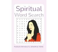 Spiritual Word Search Puzzle Book: Word Searches with Easy to Read Print about Spirituality, Faith, New Age and More | 6x9 inches, 110 pages | 50+ ... for Holidays, Travel, and Relaxation Time