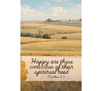 Spiritually Awake - 2026 JW Year Text Notebook | Faith-Building Journal Inspired by Matthew 5:3 for Reflection, Prayer & Growth: Encouraging Jehovah’s ... Meeting Notes & Spiritual Awareness