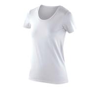 Spiro Camiseta de manga corta elástica de tacto suave modelo Softex (RW5169)