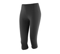 Spiro Leggings deportivos estilo Capri modelo Softex para mujer (RW5173)