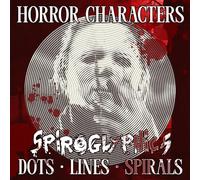 Spiroglyphics Dots Lines Spirals Horror Characters: A Unique Coloring Book Featuring Scary Faces and Iconic Creepy Characters in Abstract Patterns for Teens and Adults