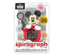 Spirograph Cyclex Clip Mickey Mouse - Disney - La manera fácil de hacer innumerables diseños increíbles - Rueda de plantilla giratoria - Viaje a partir de 5 años, multicolor
