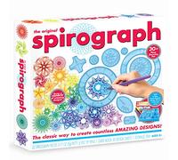 Spirograph Juego original | Crea increíbles diseños infinitos | Juego de 30 piezas que incluye piezas de precisión, bolígrafos y espiromasilla | Actividad creativa de artes y manualidades | para