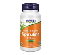 Spirulina 500 MG 100 Tabletas De Now Foods