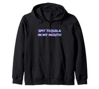Spit Tequila In My Mouth Aesthetic Rave Party Cinco de Mayo Sudadera con Capucha