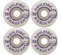 Spitfire Burners 99A - Ruedas para monopatín (56 mm), color blanco y morado