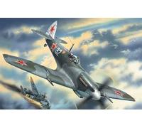 Spitfire Lf.ixe WWII Soviet Air Force Fighter 1:48 Plástico Modelo Kit Icm