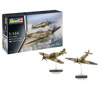 Spitfire Mk.Ia Y Hawker Hurricane Mk.I 1:144 Kit De Modelo De Plástico REVELL